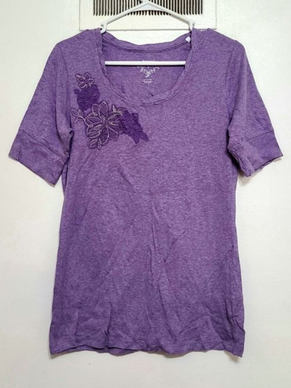 Purple 100% Cotton Tee